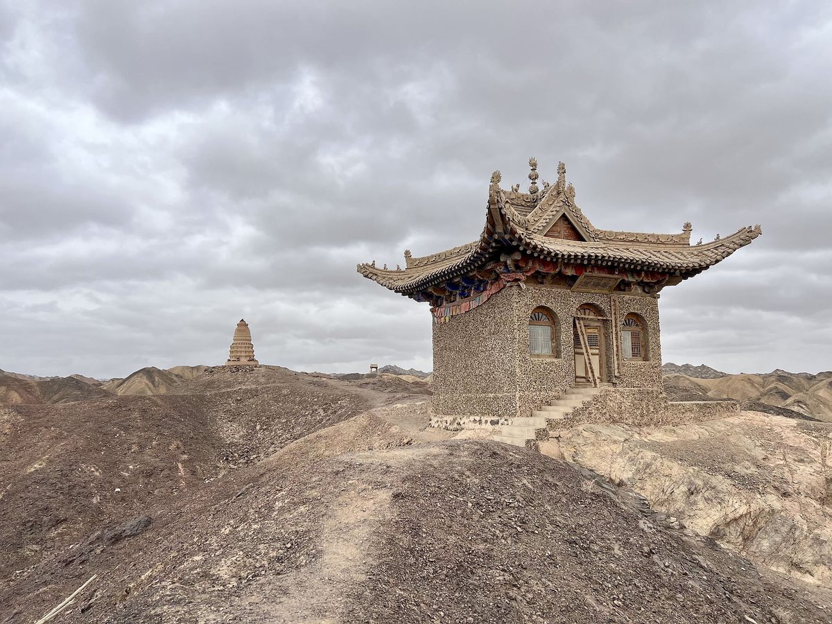 CGTNOfficial's tweet photo. #ChinaSeen Nestled in the deserts of northwest China's Gansu Province, the #UNESCO World Heritage Mogao Caves are the world's largest and best-preserved Buddhist cave art site, with a collection of 735 caves spanning a cliff face 1,700 meters long. Among them are 492 caves housing paintings and sculptures dating back to the 4th century AD. Adorned with intricate murals, sculptures and architectural designs, they bear witness to the dynamic cultural exchanges along the Silk Road.

The construction of the #MogaoCaves is generally believed to have begun sometime in the 4th century AD, when they served as places of Buddhist meditation for hermit monks. The caves continued to be expanded until the 14th century, eventually becoming places of worship and pilgrimage for the public.

The Mogao Caves, an unparalleled treasure trove of ancient art, offer invaluable insight into the evolution of Chinese art, religious beliefs and daily life over the course of a millennium. Along with the Longmen Grottoes and the Yungang Grottoes, they are one of the three great ancient Buddhist sculptural sites in China. (Photos via VCG and IC) #ChinaTravel #CivilizationsShine