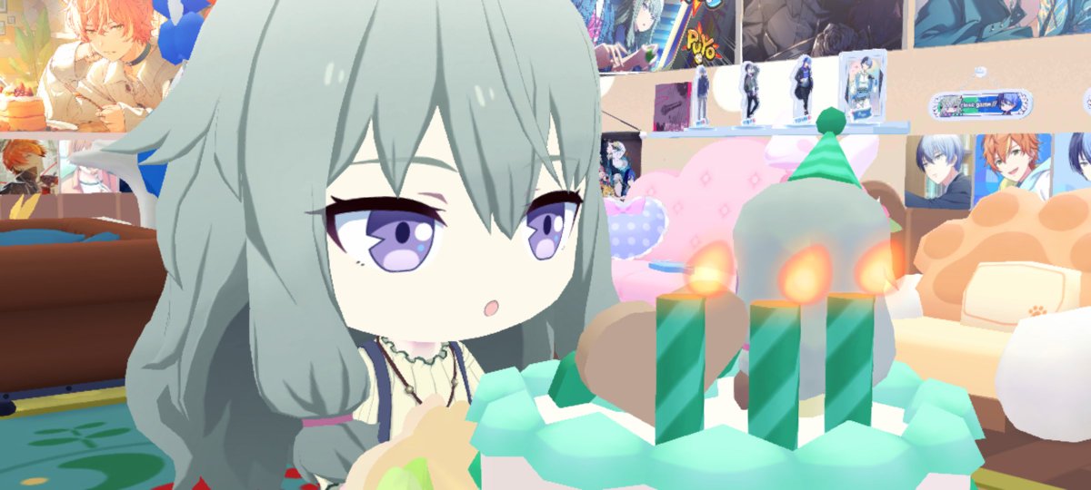 HAWKAPOLLO's tweet photo. ねねたそお誕生日おめでとう〜〜〜ッッ🥳🥳🥳クソデカ思想悪犬部屋で祝ってしまてすまない……引かないでくれてありがとう（？） https://t.co/BNUKX6XnYk