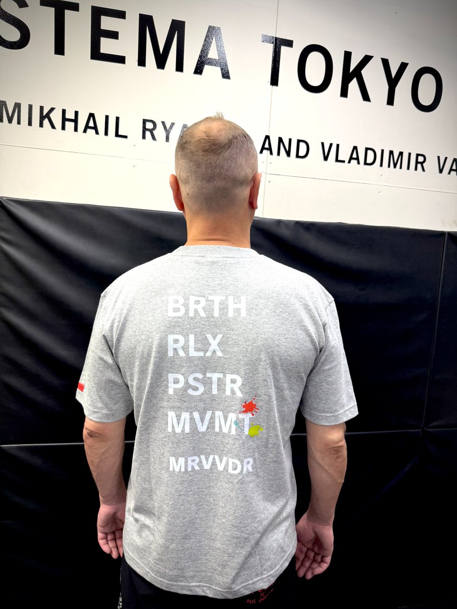 systemaTYO's tweet photo. 【新商品追加】
セミナーでも好評だった「破壊の否定シャツ」など、新作Tシャツを追加しました！

システマのコンセプト「Non destruction」をデザイン化してます。

https://t.co/l2nb5ttGuN https://t.co/bDRLjtbL5S