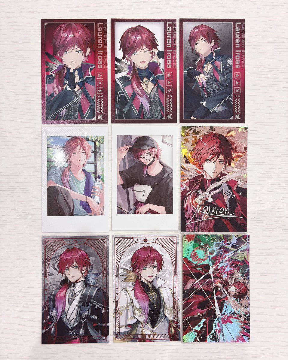 🎀入荷情報🎀 にじさんじ ローレン・イロアス チェキ風カード 1st LIVE