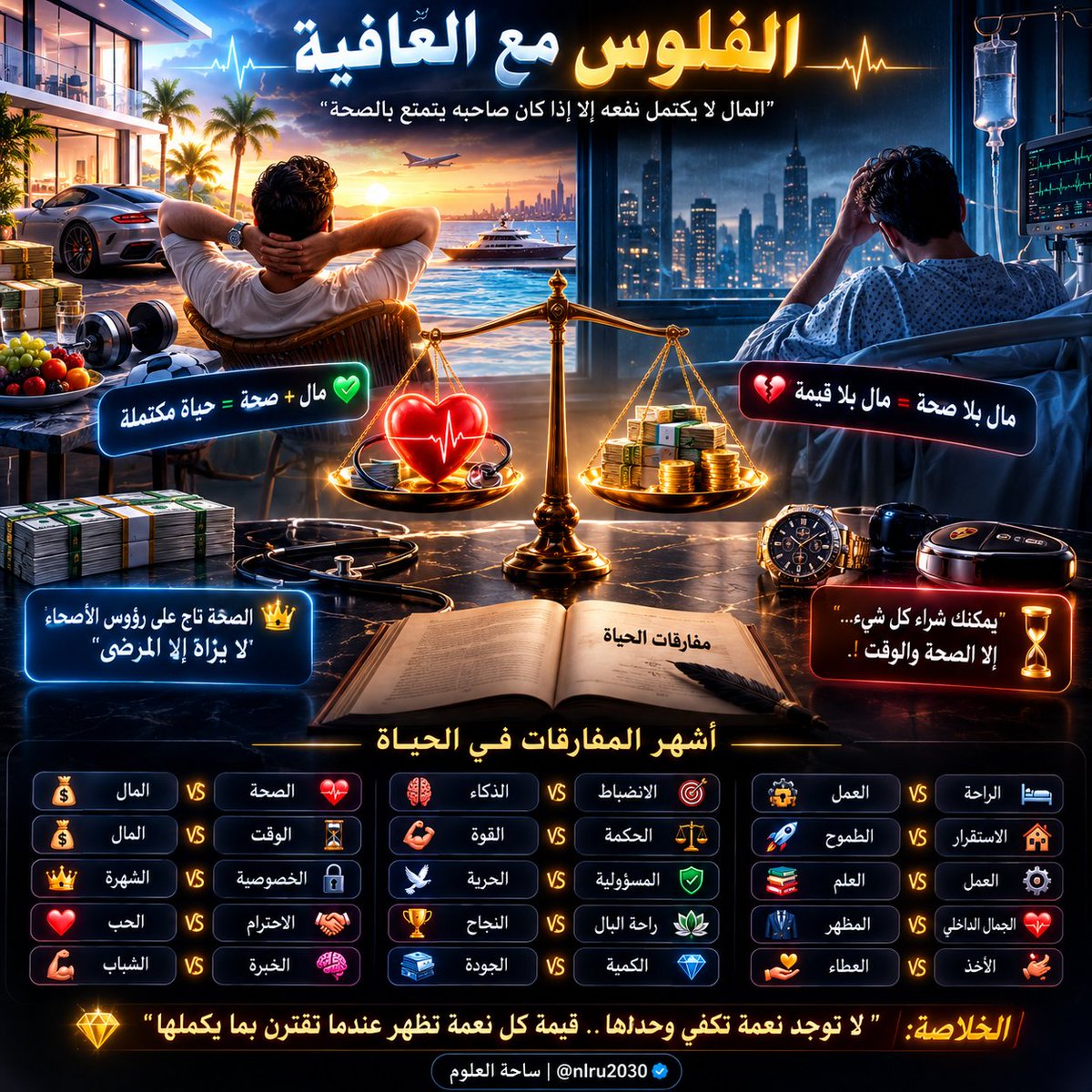 nlru2030's tweet photo. اشهر المفارقات في الحياه https://t.co/FYHJIbldG3