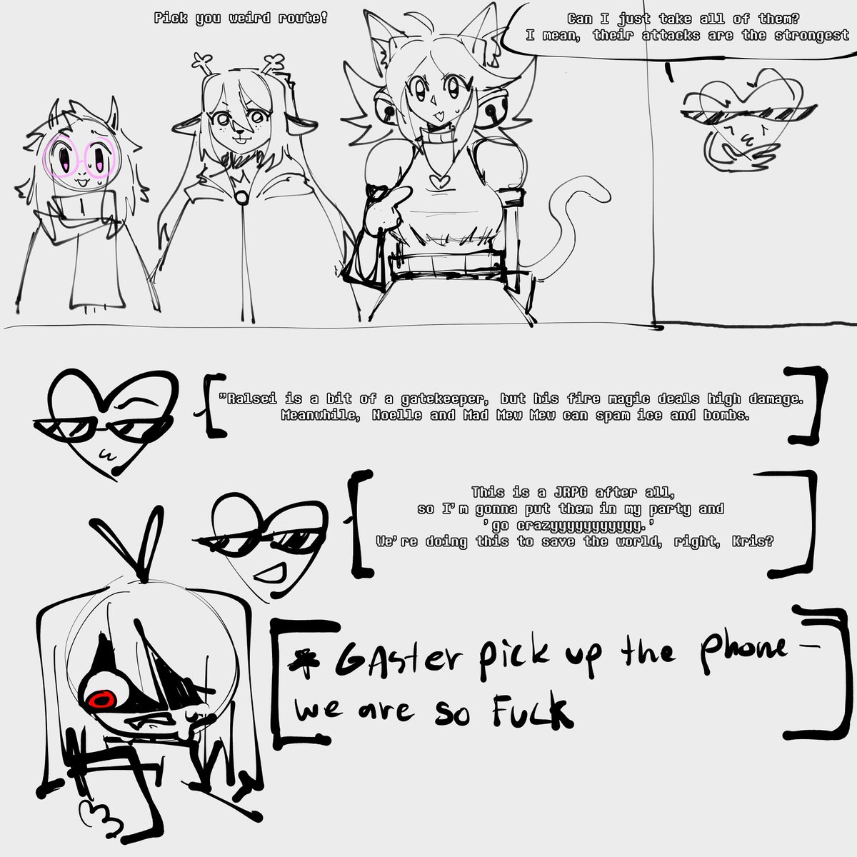 NSFW_ThisUser's tweet photo. #deltarune #limbuscompany https://t.co/R9L3f97luI
