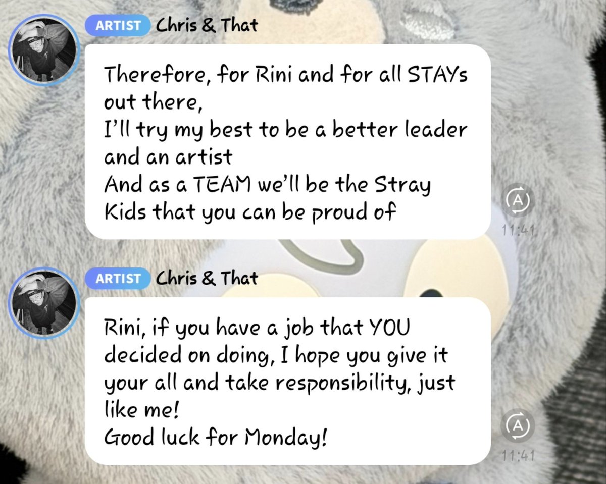 dimpleechan's tweet photo. bang chan on bbl..... 😭 channie we know how much you love the members and how much you have sacrificed... you're already doing so much, you're already doing the best and we appreciate your existence, we appreciate you. thank you for everything channie... https://t.co/8fjHelMUO2