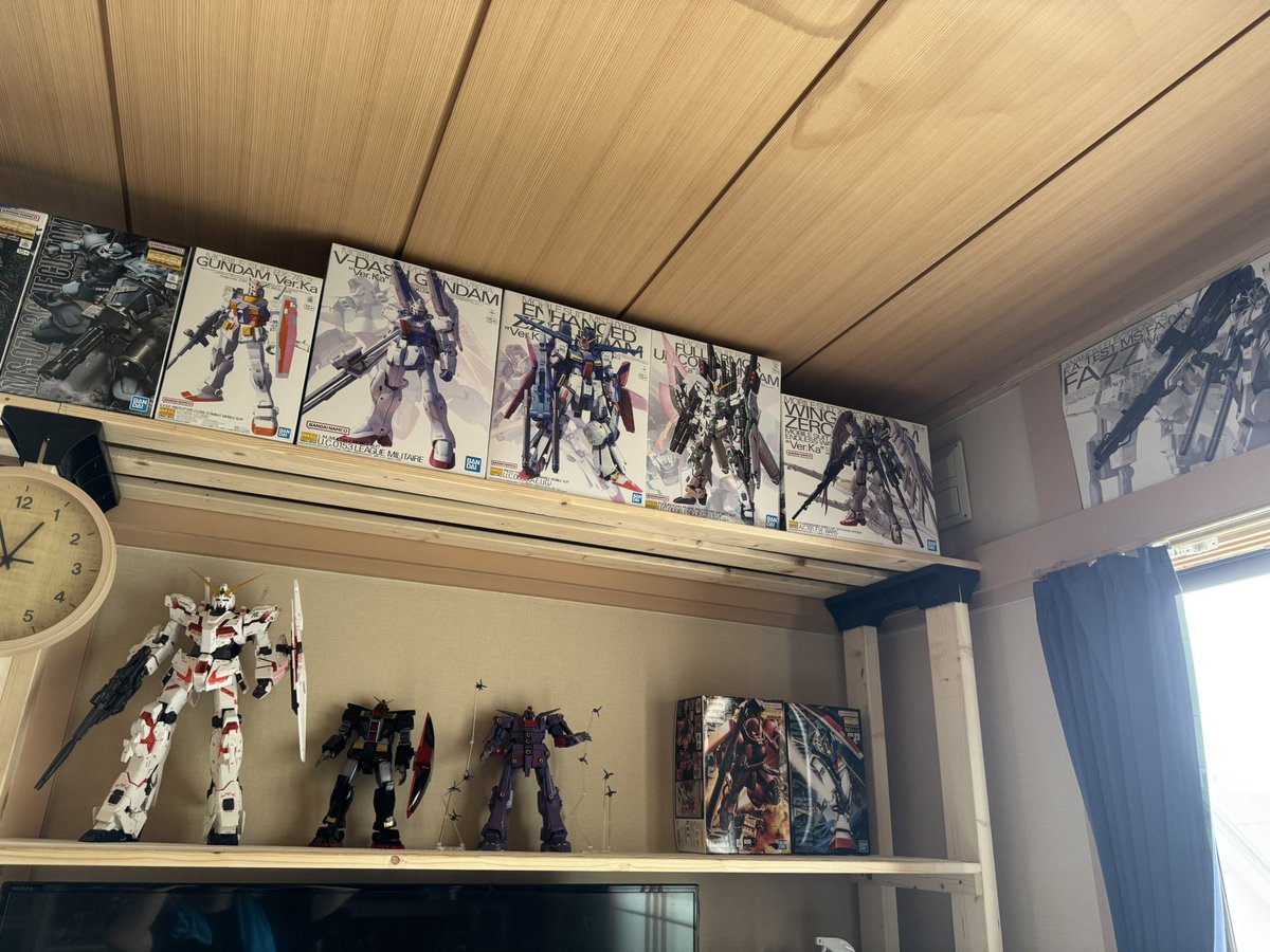 0614_xxxxx's tweet photo. 完全なガンプラ部屋が完成した

#ガンプラ好きな人と繋がりたい https://t.co/5CfIPdylHW