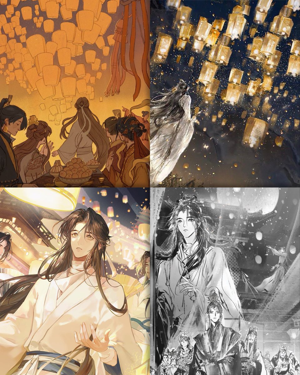juustreead's tweet photo. SE ACABA DE CONFIRMAR EL QUINTO SHORT FILM DE TGCF Y VA A SER SOBRE LA ESCENA DE LAS 3000 LINTERNAS OMG, NO PUEDO ESPERAR A VERLO ANIMADO 😭 https://t.co/8tOgwwKX8T
