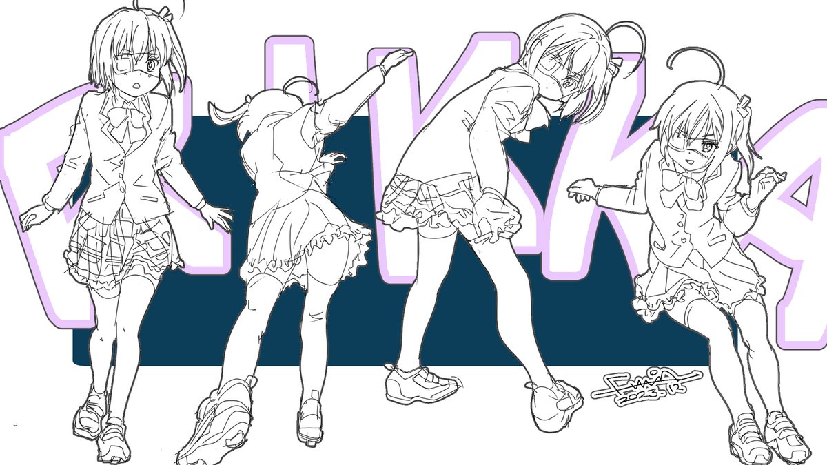fumia_'s tweet photo. わかりますかねｗ
あのスカートが描きたくてしょうがない。 https://t.co/Ygb3hPa9UW