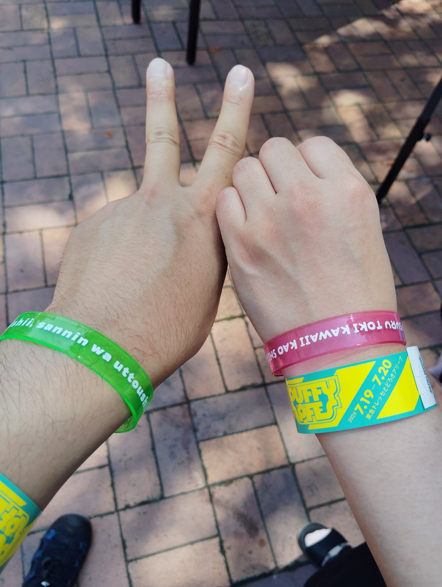 wally_DARTS's tweet photo. 今日はPUFFYのフェス！ https://t.co/KstooKTXd9