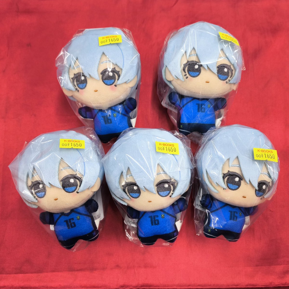 入荷情報】 『ブルーロック』 ちびぐるみ vol.7 氷織 羊くんが入荷中