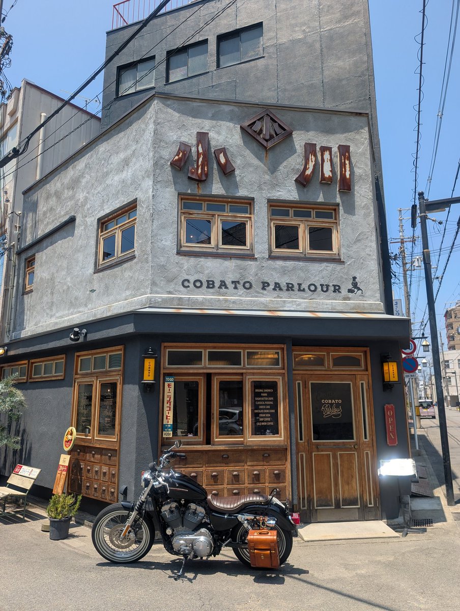 tomtomDUCA's tweet photo. 灼熱の帰路に着きながらカフェ探訪☕
COBATO Parlour
大阪で展開しているコバトパンが和歌山にも😋
あいかわらず店内が可愛い
こっちはベーグルがメイン🥙うまうま(๑´ڡ`๑) https://t.co/bWFtdYasN0