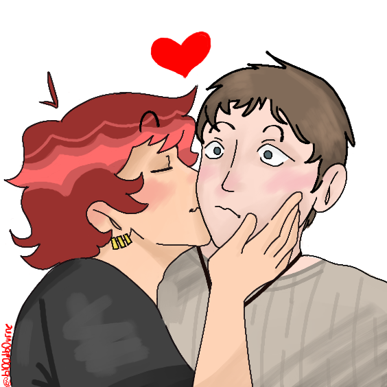 bl00db0urnee's tweet photo. Some art I made for a Stu Macher #yumeshipper !!They are super sweet! Eek! Loved how it turned out, though, it could have been better...

#artmootsㅤ#digitalart #illusration #yumeshiptwt #yumetwt #fanart #shipart #artmootsㅤㅤㅤ https://t.co/Cwwajbfzv5