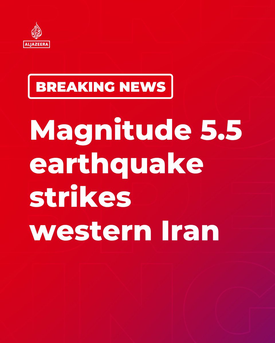 5.5 Magnitude Earthquake Rocks Western Iran: Residents Panic as Tremors Felt Across Region