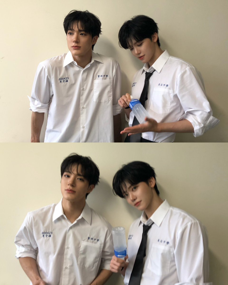 JNJMEnt's tweet photo. diliat dari posternya, sepertinya ada 3 kemungkinan:
- announce wind up masuk di bioskop taiwan

(tapi karena di threads bilang “new clip/vid” &amp; seragam yg dipake -jnjm kemarin namanya Woojin &amp; Taehee) mungkin bisa juga:
- special episode
- sequel
https://t.co/mrCeEcblAa