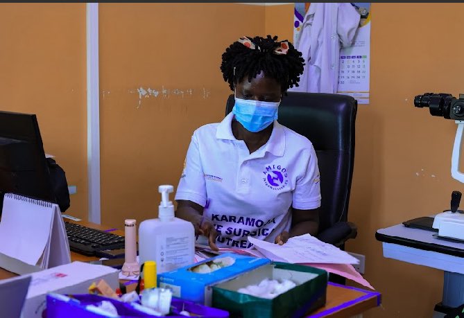 AttoGladys's tweet photo. As a doctor working in Karamoja, I get to deal with the harsh reality of not seeing a patient again, even when they need to be seen every month.

The Patient clearly tells me, ‘There’s no way I’m coming back for review. Where will I get the money? I sold everything to be able to come.’ And I know they’re telling the truth.

Sometimes I wish my patients were exempted from having chronic illnesses and eye conditions because it’s basically a blindness sentence, and a death sentence.

Unfortunately, life doesn’t operate that way. Now I’m forced to sometimes trade eye surgery for blood pressure control. Eye surgery for 1 month of blood sugar control. It’s a tough situation.