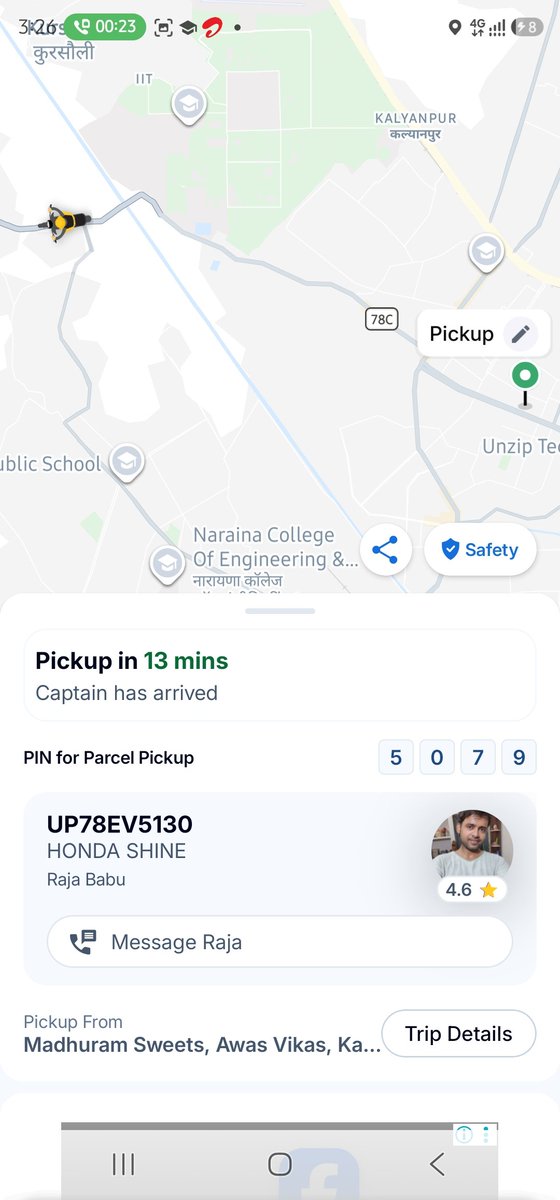 ImechEngineer18's tweet photo. @rapidoapp_ @TheLallantop @aajtak @JagranNews @AmarUjalaNews This isn’t just about ₹600—it’s about negligence and zero accountability. What if it was something valuable like a credit card or car keys or important documents?
Location- Kanpur

3/3 https://t.co/knvuGuYfkF