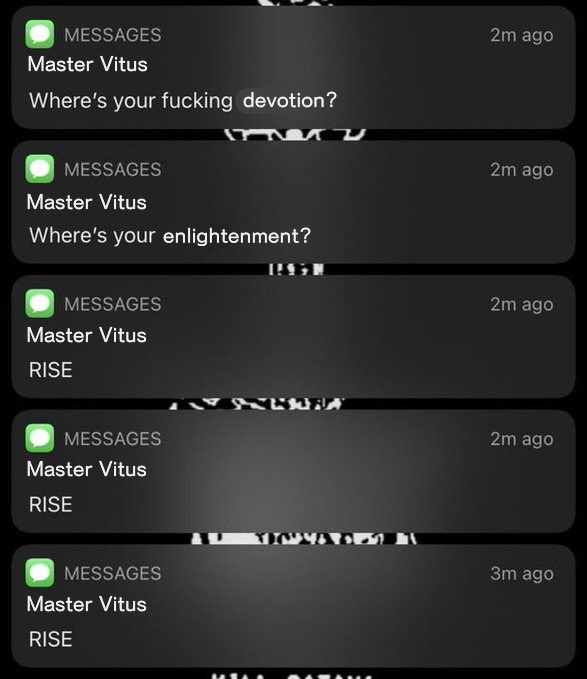 PLAGUEDLIGHT's tweet photo. reminders like these are exactly why everyone needs a mentor in their lives ... don't mind the "contact name". don't mind anything here, in fact .., i'm certainly not a servant, or anything -- https://t.co/2O6Wa3tjpK