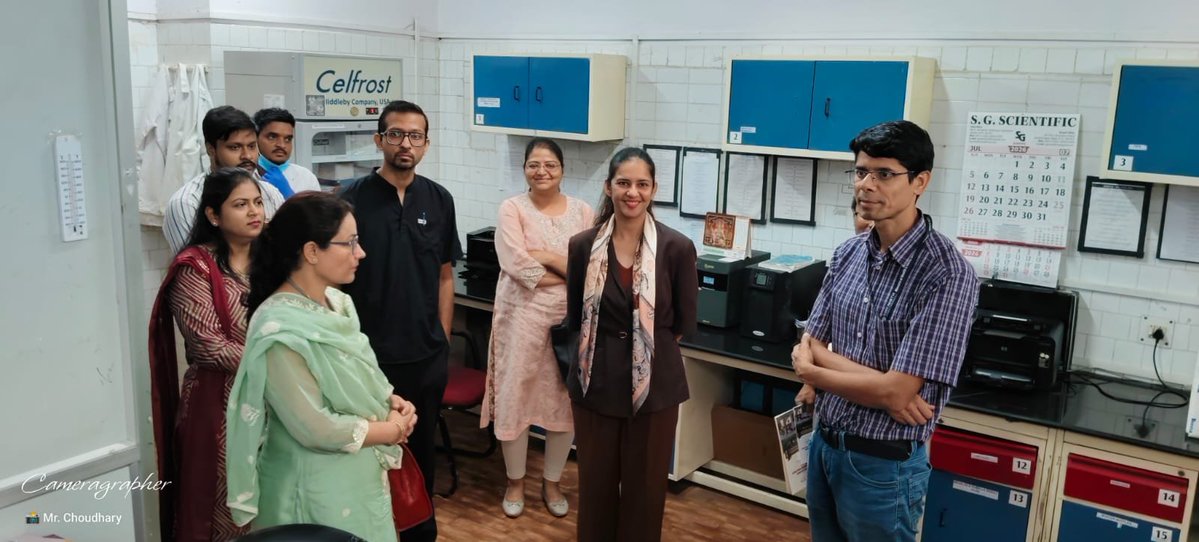 ICMRNITHR's tweet photo. @ICMRNITHR hosted a scientific interaction with faculty from Sukh Sagar Medical College, Jabalpur. The session featured presentations on the institute's ongoing research, a laboratory visit, and scientific discussions on collaborative research and advancing public health. https://t.co/98JGVzxSIe