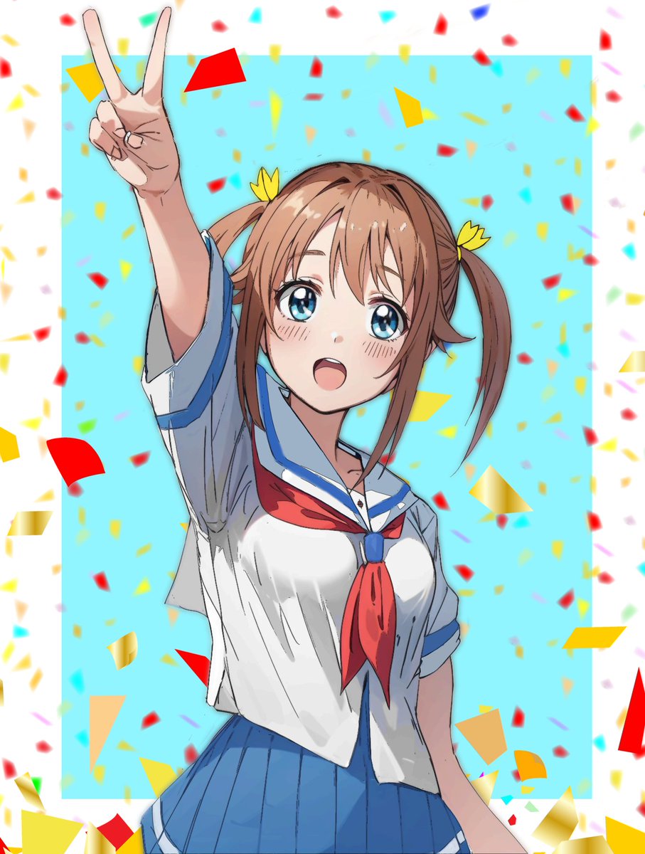 rasucal2's tweet photo. Happy birthday ミケちゃん🎂

#はいふり
#岬明乃生誕祭2026 #岬明乃誕生祭2026 https://t.co/oBJYOpKgzy