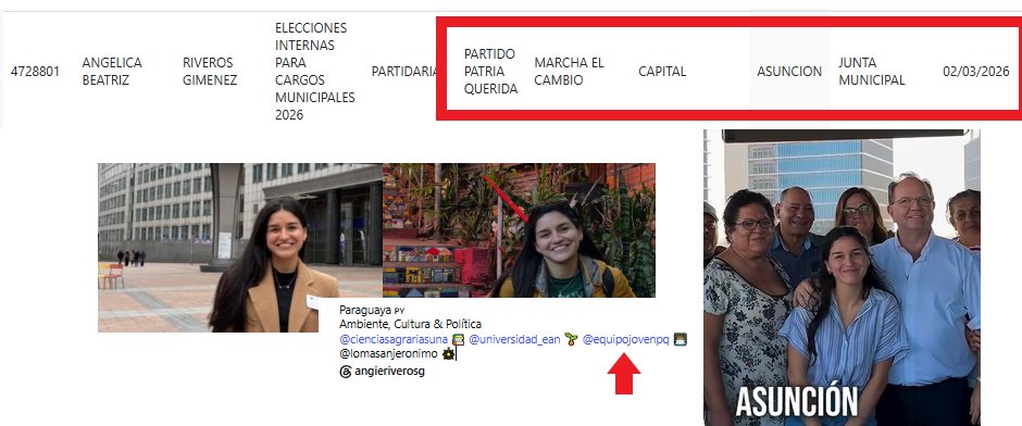 PyoHonesto's tweet photo. Sinceramente, el cartismo ha sido y sigue siendo nuestro enemigo más claro: nos ha hostigado, difamado y agredido de la forma más vil. Son basuras.

Por eso resulta intolerable que nos califiquen de “funcionales” a quienes los ENFRENTEMOS.

Desde hoy, iremos exponiendo uno por uno a quienes objetivamente lo son.

La candidata suplente de Patria Querida por la Alianza de SOLE, posando ayer mismo en un video junto a Camilo Pérez, haciendo campaña.

¿Esto no es funcionalidad pura y descarada al cartismo?

Bueno, uno por uno, que se caigan las caretas.

Quieren jugar, conmigo, lejos van a perder.