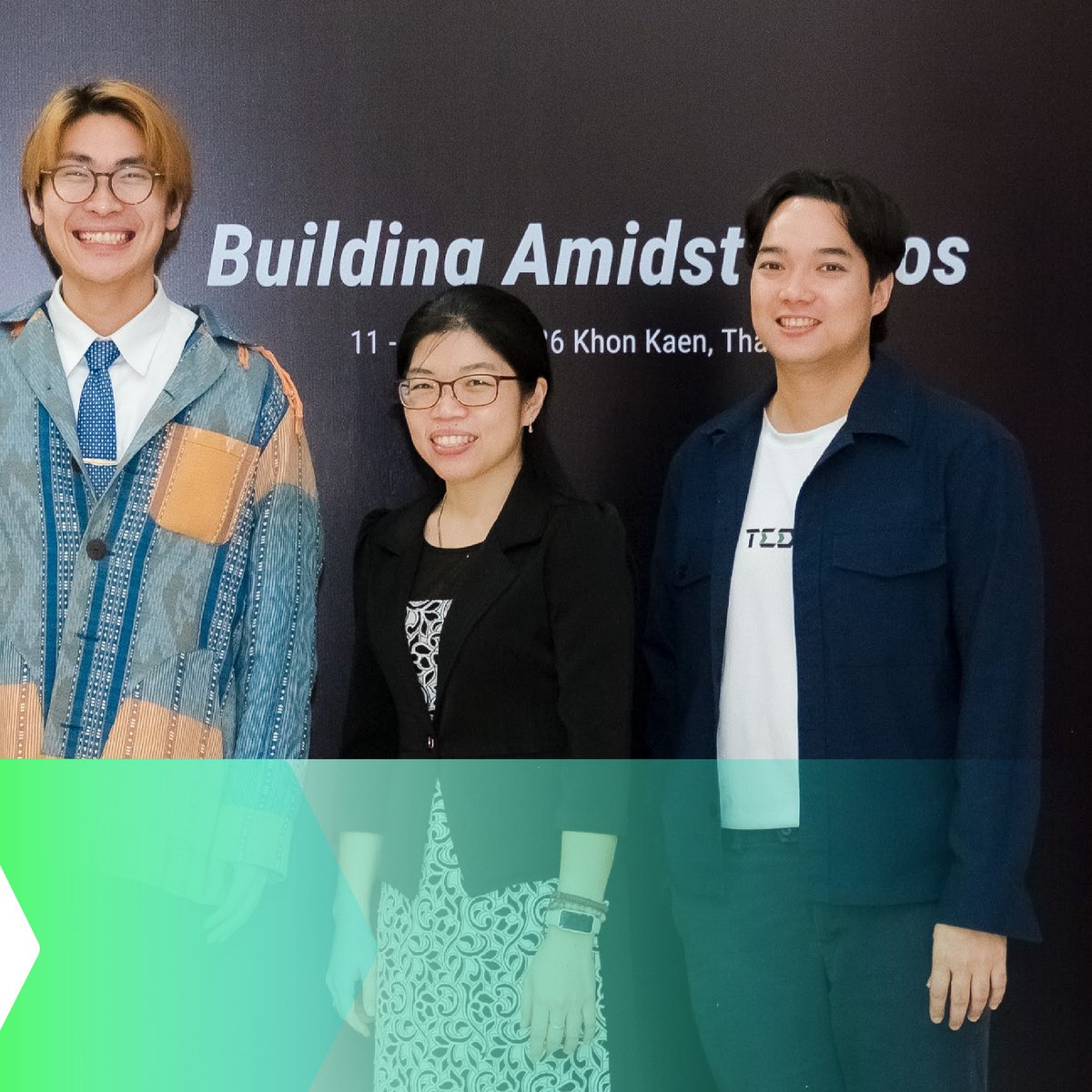 Tedfund_'s tweet photo. ✨ TED Fund ร่วมขับเคลื่อนระบบนิเวศนวัตกรรมไทยสู่เวทีอาเซียน ในงาน #GenSEASummit2026 ณ จังหวัดขอนแก่น ผ่านการ��รรยายพิเศษสร้างแรงบันดาลใจให้คนรุ่นใหม่ และร่วมเสวนาในเวที Roundtable เพื่อแลกเปลี่ยนมุมมองด้านการพัฒนาระบบนิเวศผู้ประกอบการ

#TEDFund https://t.co/CMpNT8BTuM