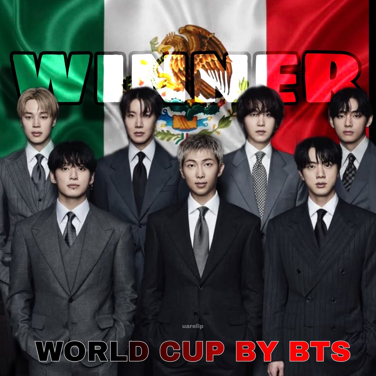 uarelip's tweet photo. STREAM BATTLE: World Cup by BTS

GANADOR: 🇲🇽 MÉXICO 🇲🇽 
= 3,681

Segundo lugar: 🇪🇨 Ecuador 🇪🇨
= 3059

Felicidades a cada uno de los participantes y líderes, sigamos reproduciendo ARIRANG, NORMAL Y SWIM, gracias por unirse ARMY 🔥💜

#WorldCupByBTS https://t.co/awUDZAjtE8
