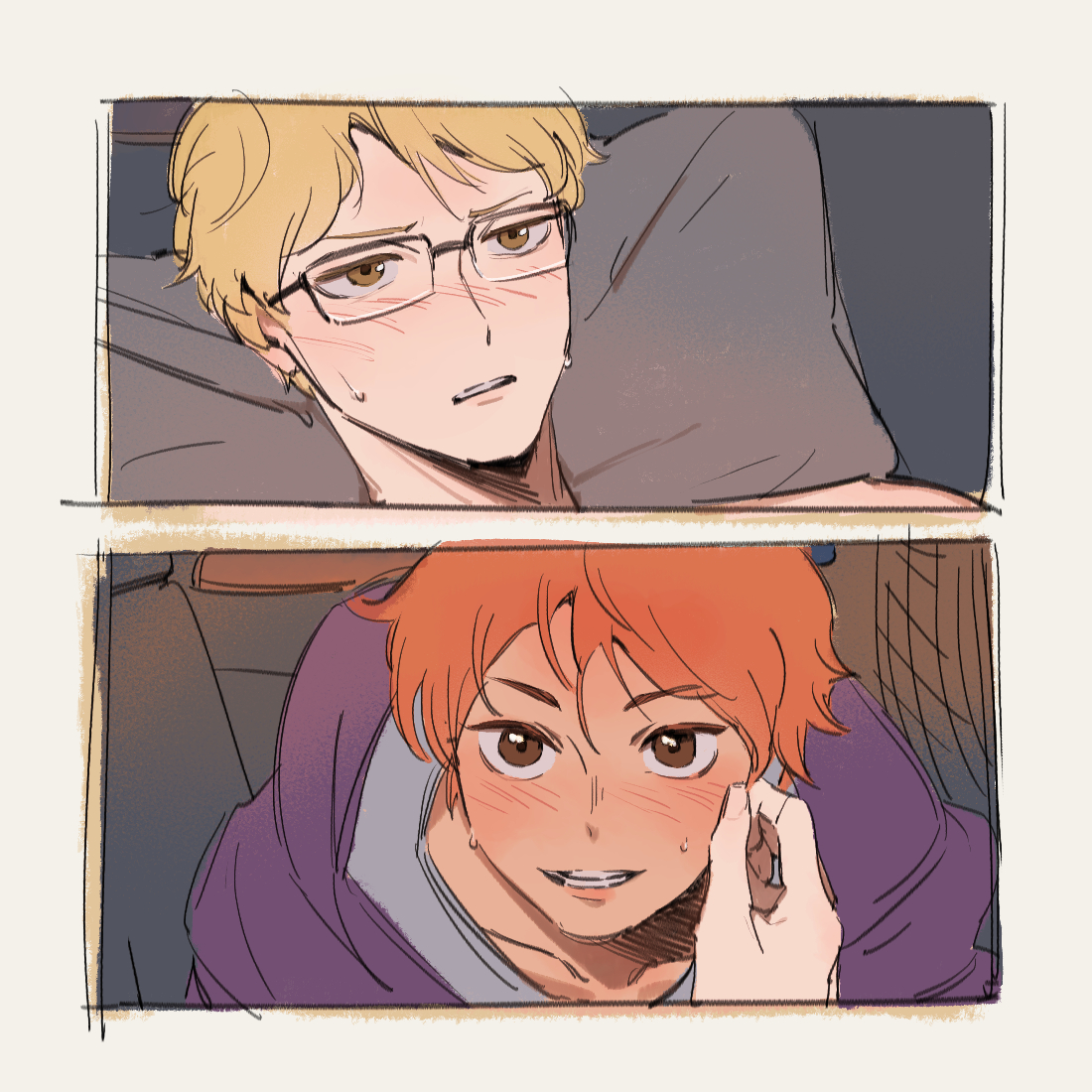 tricodeku's tweet photo. I love you, ain't that the worst thing you ever heard? #tsukihina https://t.co/NaZoFiz8qC