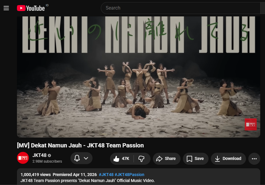 oyamooy's tweet photo. @C_OnielJKT48 @Aralie_JKT48 @CErine_JKT48 @A_ChristyJKT48 @Danella_JKT48 @Daisy_JKT48 @F_FeniJKT48 @C_JessiJKT48 @I_KathrinaJKT48 @A_LuluJKT48 @Levi_JKT48 @A_MutheJKT48 @SW_RaishaJKT48 @Ribka_JKT48 @Kimmy_JKT48 🔥 1M VIEWS 🔥

#DekatNamunJauh #JKT48Passion #TeamPassion #PassiOnFire #GuePassion #JKT48 https://t.co/J9kA9HgYHN