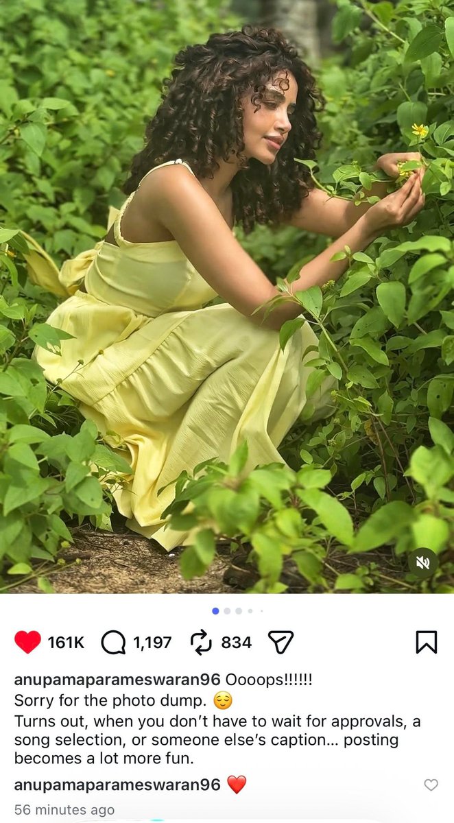 KuttyNaai_'s tweet photo. Anupama parameswaran Toxic Love Story behind the breakup!! 😳

ஒரு அழகான காதல் தான் வாழ்க்கைய மாத்துமா... ஒரு Toxic காதல் கூட வாழ்க்கைய புரட்டி போடும்!

Recent ah anupama insta post எல்லாரும் பாத்திருப்போம் அதுல அவங்க தன் காதல் வாழ்க்கையில எவ்ளோ கசப்பான வாழ்க்கைய வாழ்ந்தாங்கனு மறைமுகமா சொல்லிருக்காங்க.. எல்லாத்துக்கும் Permission கேட்டு தான் நடக்கனும் ஒரு சின்ன Insta post போட கூட..  இல்லனா சண்டை.. ரொம்ப End வரைக்கும் பாத்தாச்சு...

இனிமேல் தான் மனநிம்மதி... விட்டாச்சு.. இனி தான் Freedom.. தன் வாழ்க்கைய choose பண்ணியாச்சு இனி யாருகிட்டயும் Approval கேக்க தேவயில்ல.. அப்படி லாம் போட்டிருக்காங்க...