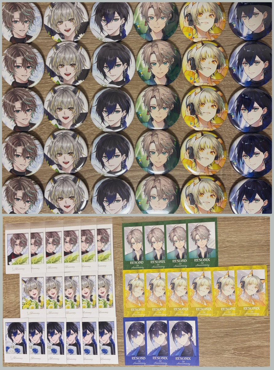 ___amanatsu's tweet photo. 素敵すぎる1周年れぞのみんなをお迎えさせていただきました🥰
悲願の配信モデルも、最高の三原色の姿も、見てるだけでうるっときちゃう1周年プレートの姿も、全部全部あまりに嬉しくて…本当にありがとう〜!!
#とぐらいぶ
#コマこみっく
#毎晩イヴァン
#RESONIX https://t.co/CLBNDRXZ3X