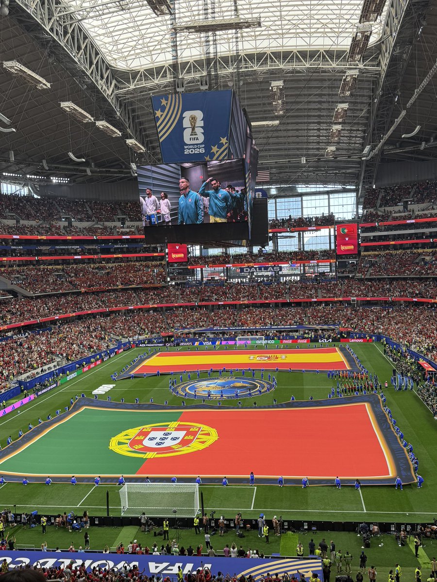 Jloks10's tweet photo. World Cup 2026 🏆 

Went to see Spain 🇪🇸 vs Portugal 🇵🇹 in Texas and Spain 🇪🇸 vs Belgium 🇧🇪 in Los Angeles✅ https://t.co/VL6wZTzgte