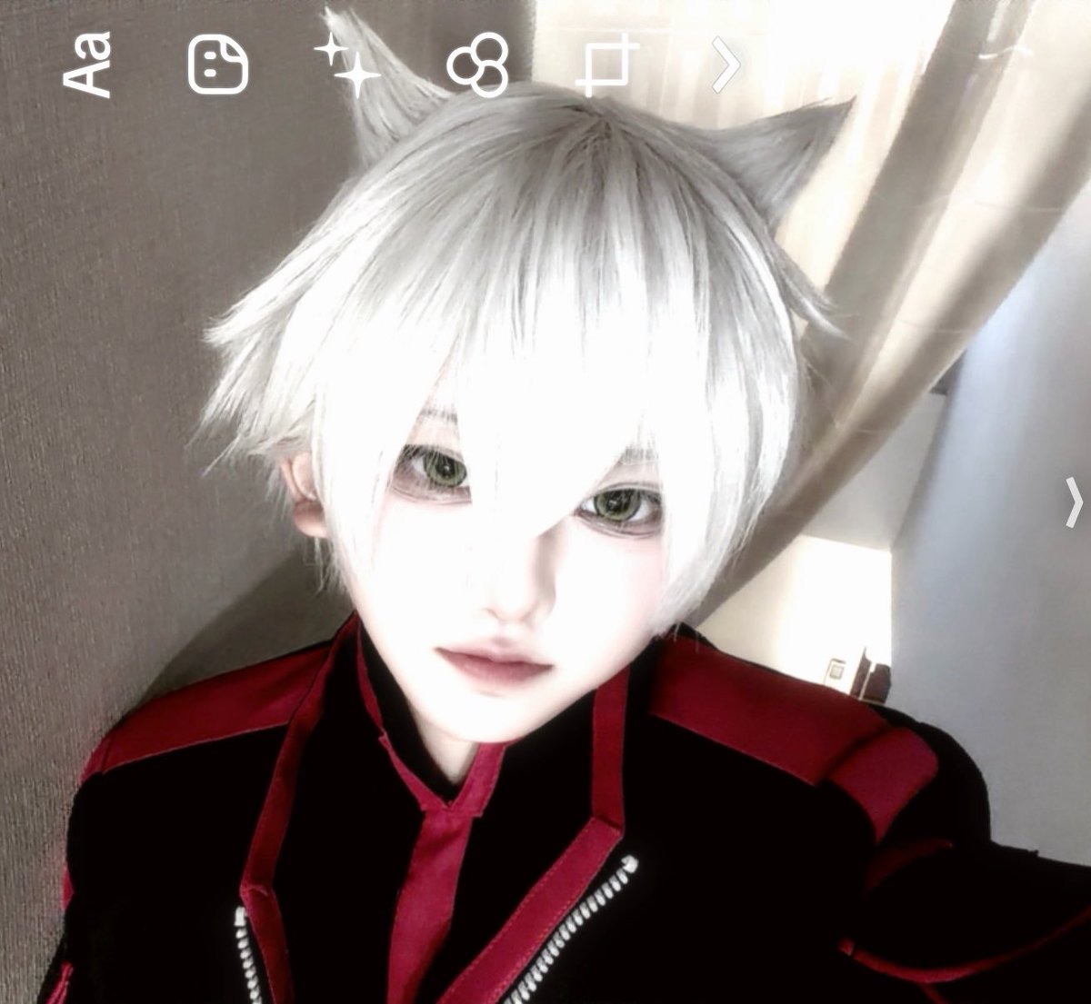 Sak_t_00's tweet photo. 最近ずーっと、🍑👹だし、コスプレ、 https://t.co/124IjIkjKh