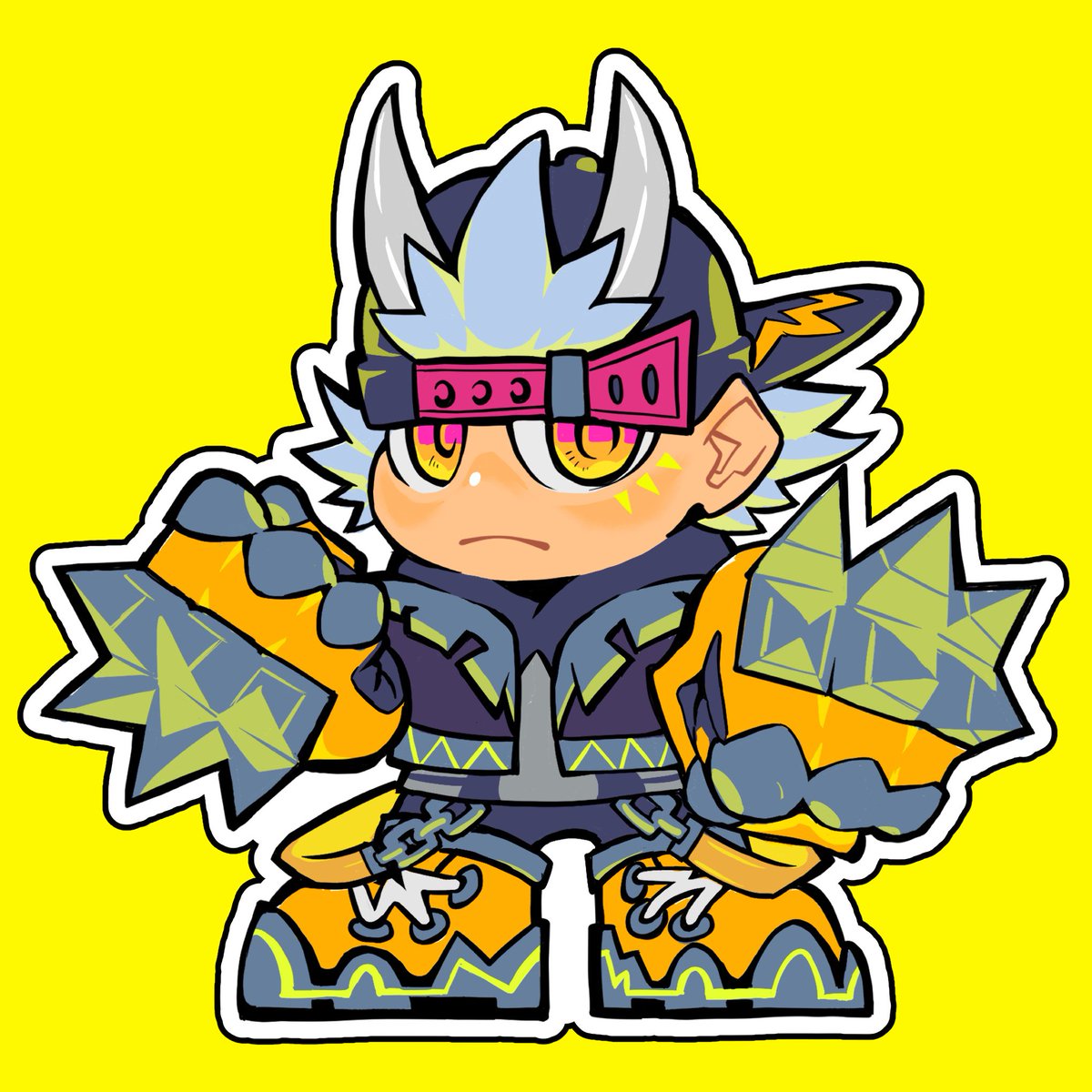 shutaro_saurus's tweet photo. #みんなのデフォ絵と等身絵の比較が見たい https://t.co/ym9edmAWgV