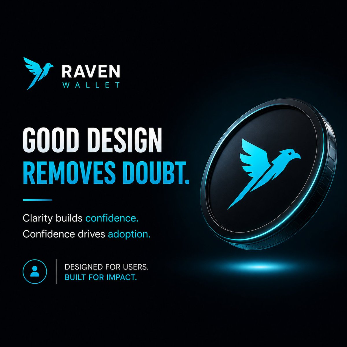 Zeeabkar1's tweet photo. GOOD DESIGN REMOVES DOUBT.

One realization has stayed with me while exploring Web3:

People don’t enjoy guessing what to do next.

They appreciate experiences that make the next step obvious.

That’s why great products don’t just provide features.

They provide clarity.

Every clear action reduces hesitation.

Every intuitive interaction builds confidence.

And every well designed experience helps users focus on achieving their goals instead of figuring out the interface.

The strongest ecosystems understand that adoption isn’t only about innovation.

It’s also about making innovation easy to navigate.

Because people rarely remember how many features a product had.

They remember how confident they felt while using it.

When users feel confident, they explore more.

They engage more.

And they become long term members of the community.

Technology creates the greatest impact when it removes doubt instead of creating it.

Still learning. Still sharing.
@Raven_netw0rk