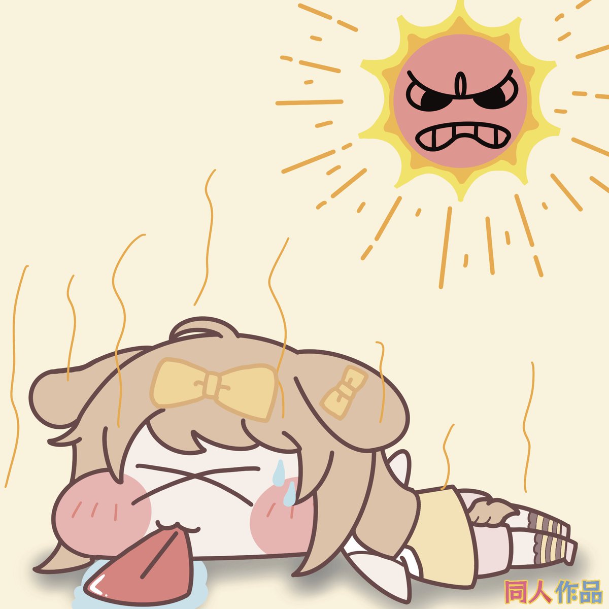 lippu_mercvx's tweet photo. 暑いっす https://t.co/xhgbV49i95