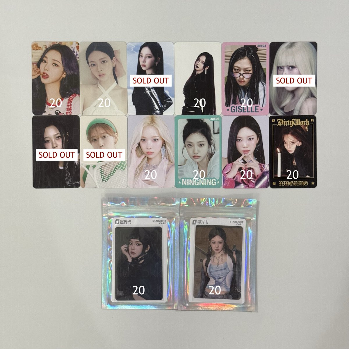 pkkatabluu's tweet photo. WTS พร้อมส่ง

การ์ด

คาริน่า จีเซล วินเทอร์ หนิงหนิง

ค่าส่ง 40

#ตลาดนัดaespa #ตลาดนัดเอสป้า https://t.co/kLA19N0JDv