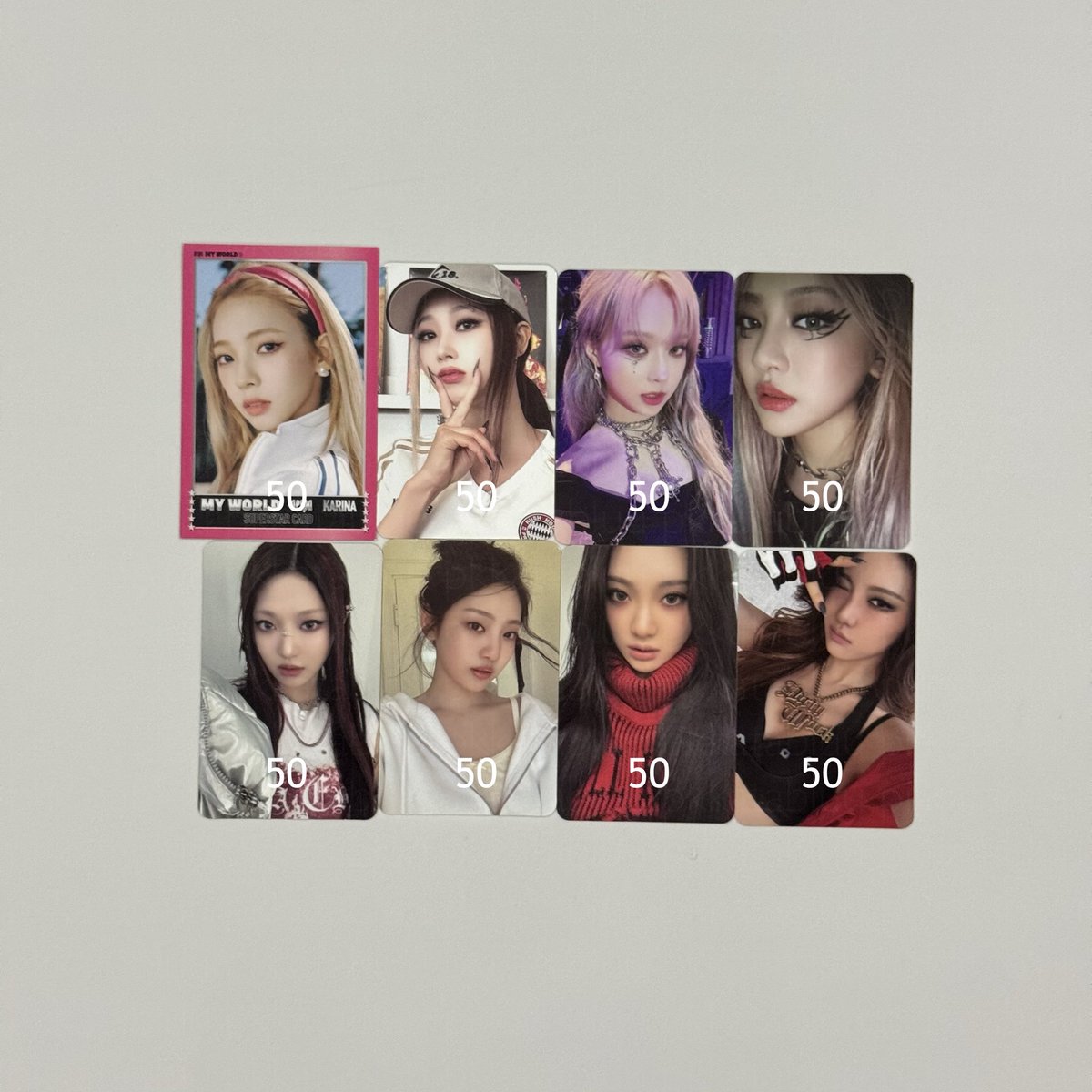 pkkatabluu's tweet photo. WTS พร้อมส่ง

การ์ด

คาริน่า จีเซล วินเทอร์ หนิงหนิง

ค่าส่ง 40

#ตลาดนัดaespa #ตลาดนัดเอสป้า https://t.co/kLA19N0JDv