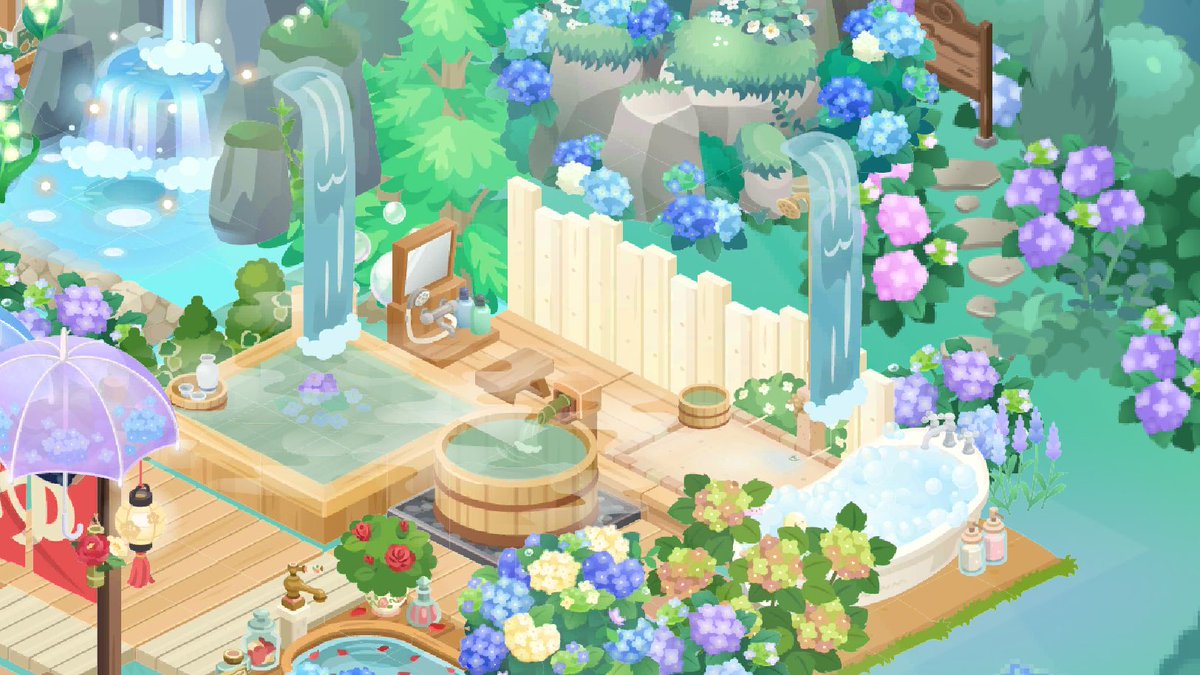 okokero's tweet photo. 打たせ湯も完備 https://t.co/nb95xga0By