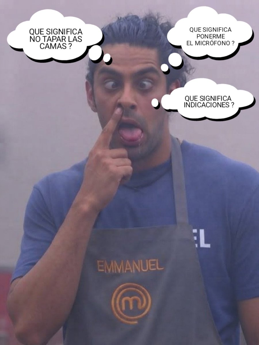 caffettore's tweet photo. Pura suerte la tuya mi dañado neuronal... La próxima semana sigues tu !!!
#MasterChefMx https://t.co/Oxw5wBhO7P