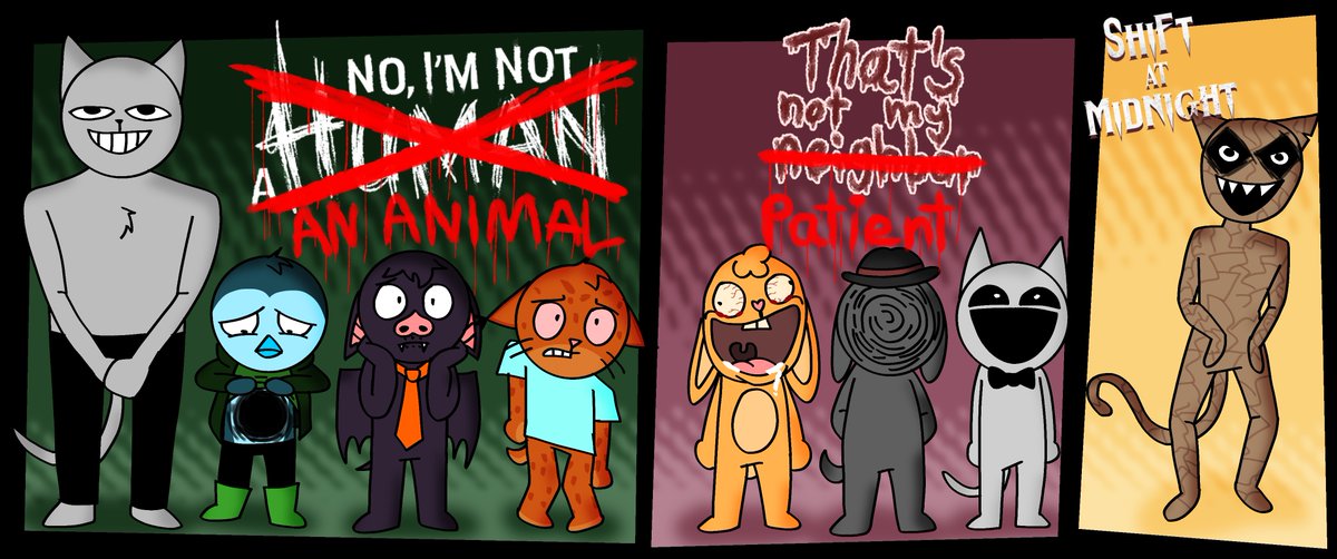 greendude1133's tweet photo. All kinds of doppelgänger games… 💀🩸🫀

#animalhospitalroblox #animalhospital #robloxanimalhospital #animalhospitalanomaly #ThatsNotMyNeighbor #tnmn #Doppelganger #noimnotahuman #shiftatmidnight #alanomaly #anomalies https://t.co/P7E7aNBFuK