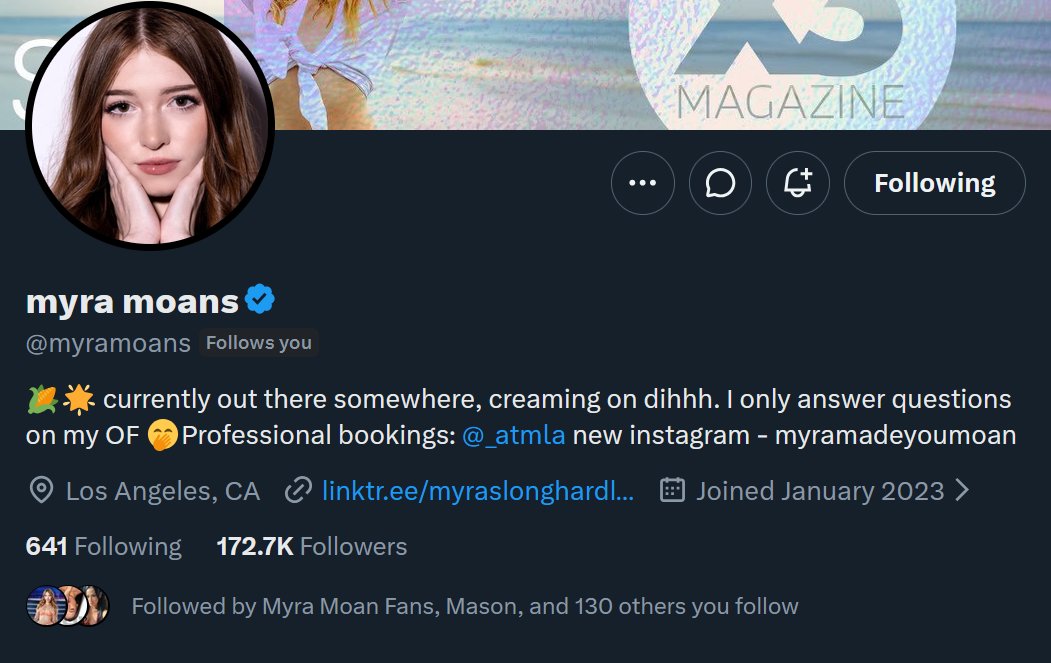 sachinbxxx's tweet photo. @myramoans Thanks so much for the follow back, Myra, this just made my day and I'm especially proud to be one of your long-time Moanions,😂🥹🥰😁😊

Hopefully, I'll see  you at the next AVN! 😊

how it started:               how it’s going: https://t.co/E4SxvtRXUZ