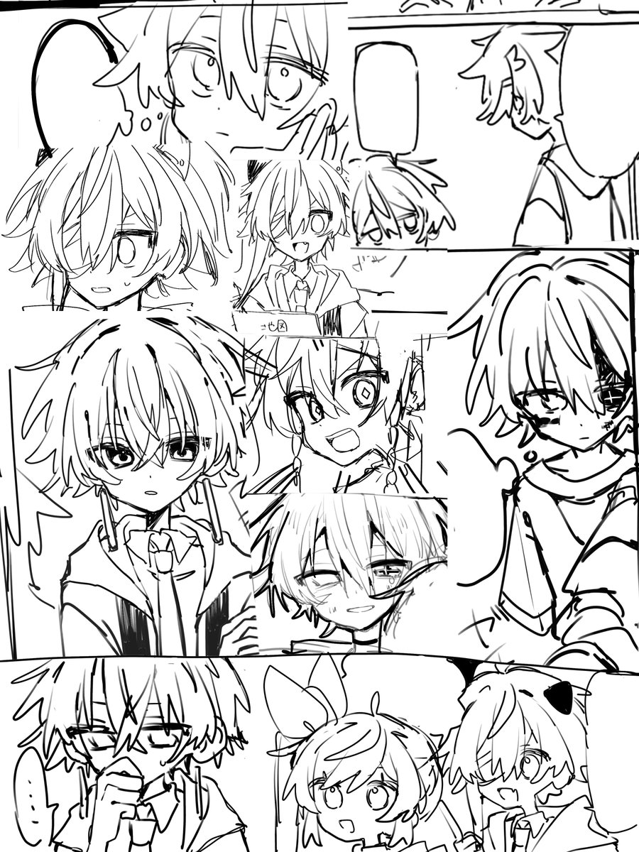 __z___x__'s tweet photo. 遅めの便乗！自創作に狂ってます！！
👈カラー 漫画のラフ👉
#三連休はフォロワーが増えるらしい https://t.co/nbbotNtipn