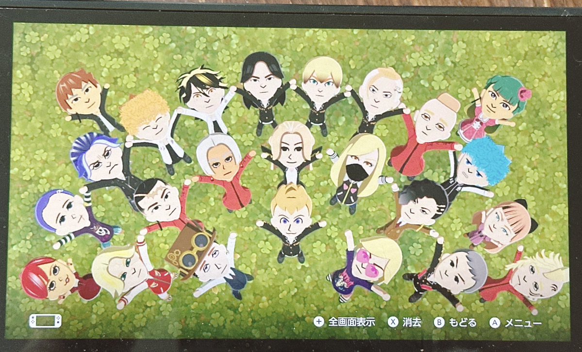 d_tricker's tweet photo. うちの島、🌺🎋や🐺❄️や🐶🈁や🦈🍯やム三やらとカップルが多いのですが、🦋🎴のところはお盛んがすぎるのかもう子供が３人います(笑)
🐺❄️のとこにも女の子一人いますが、ほかには生まれる気配ZERO……
🌺🎋んとこにも来てほしいのに、ずっと二人の時間過ごしたいのかな…ログインする度イチャイチャ https://t.co/wOAazOegfE