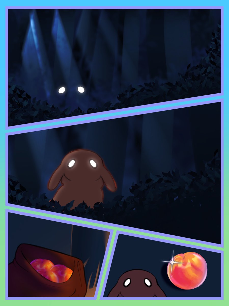 PrettyBunnyx's tweet photo. Bunny Research little fantasy comic I said I was planning on making!! (deleted the first post because the first page was blurry as shit)

First 4 pages done! #artㅤㅤㅤㅤ https://t.co/CxDa5R6wHx