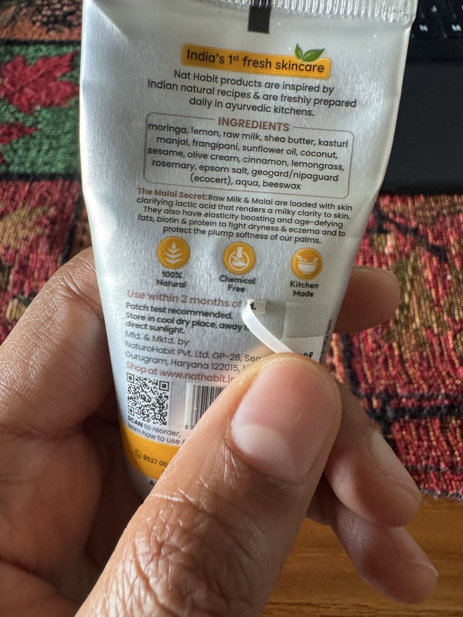 anshikaa20's tweet photo. @myntra Myntra defrauding customers by selling expired products. Playing with customers health https://t.co/36QT5NoscX