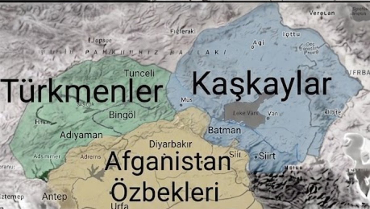 yukselhosh's tweet photo. 📢Çin Uygurları VERMİYOR. İran'daki göçebe Kaşkaylar; Van, Muş, Ağrı ve Kars için en uygun Türk topluluk. Toprakları yok. Yükseklerde yaşarlar, Diyarbakır ve Tunceli için de İran'ın doğusunda Kopetdağ Türkmenleri getirilmeli.Güneydoğu'ya ise sıcakta yaşayan Afganistan Özbekleri⏬ https://t.co/S8VC7a6m1B