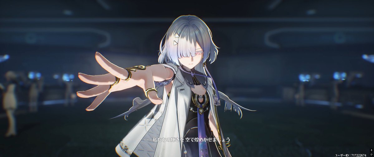 mille_0706's tweet photo. ３章２幕終了〜！
ユーノの時もそうだったけどやっぱり覚悟決めてるキャラって良いわね〜！これはTOP３に入り込んできたかも。
本当誰を好きになれば良いか分からないゲームね。
次？３幕なのでエイメスのストーリーらしいわね https://t.co/VDzD4ztgkH