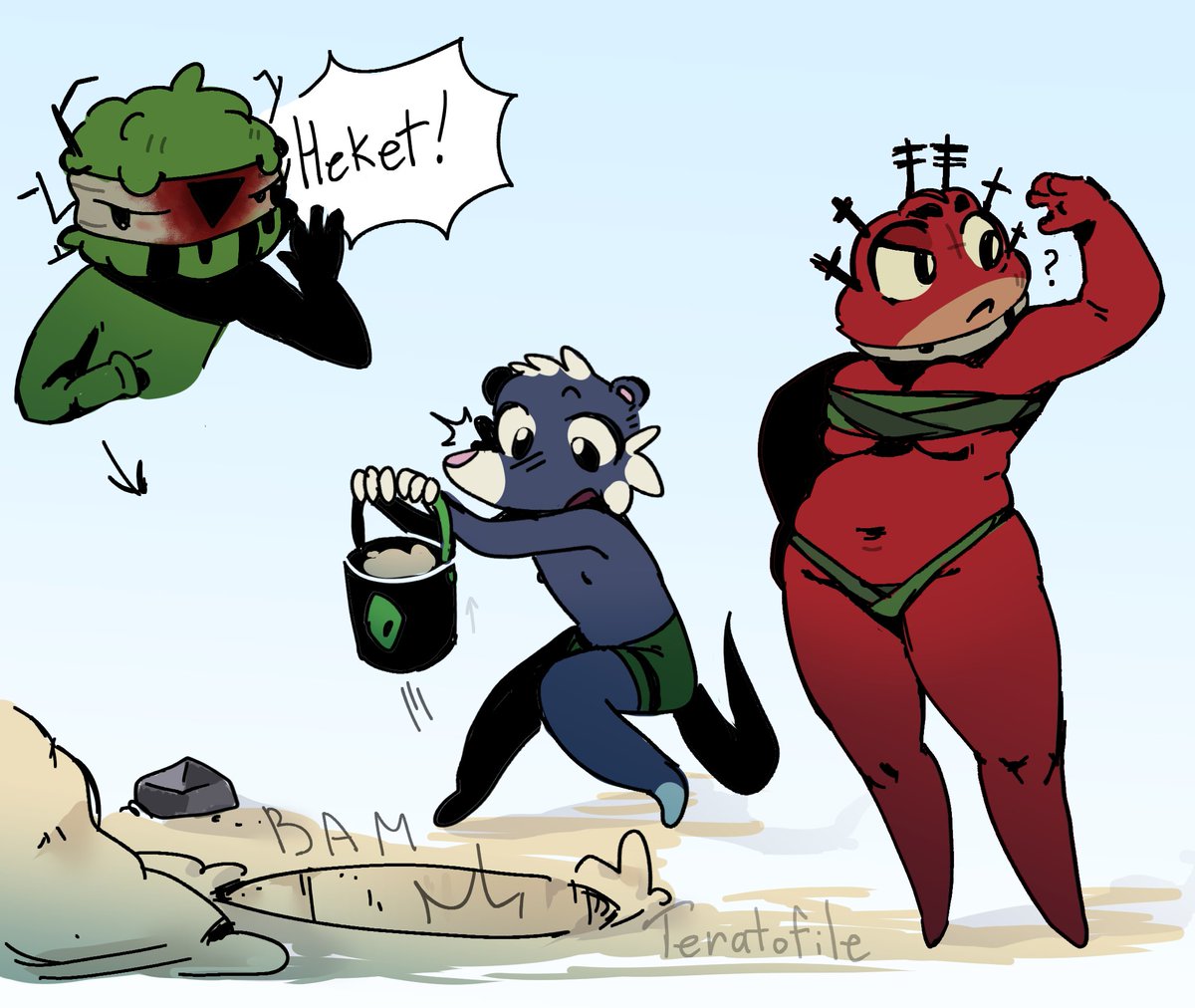 Teratofile13's tweet photo. spontaneous idea #Cotl #Cultofthelambfanart https://t.co/0Z4Kr3GoHh
