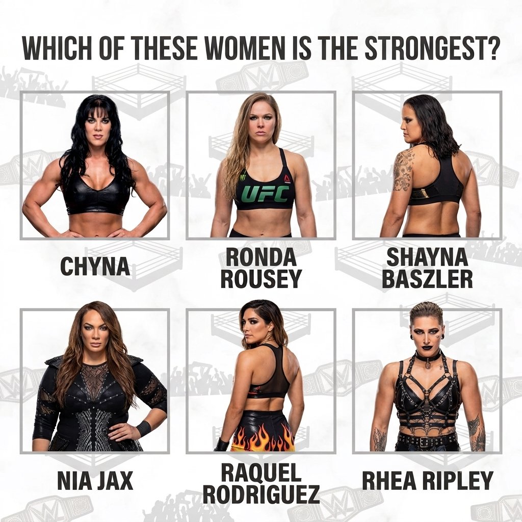 Eromina_Mutairu's tweet photo. Which of these women is the strongest? https://t.co/sIPVkzXl8K