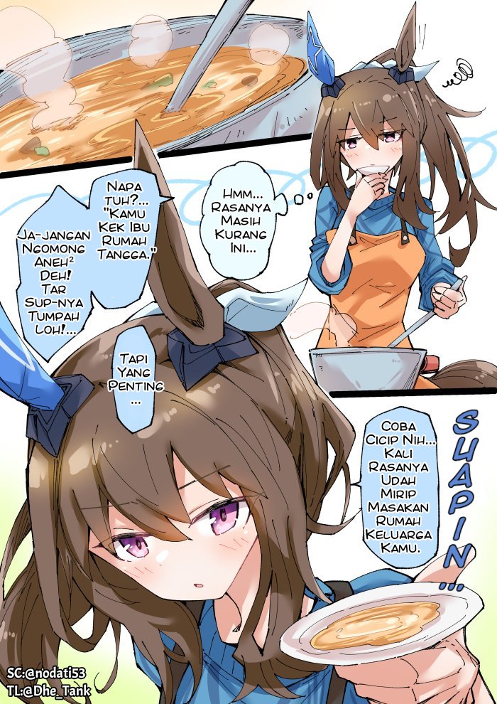 Dhe_Tank's tweet photo. Terjemahan Indonesia Oleh @Dhe_Tank
"Ayabe-san Menginap (5)."
*Disuapin ges 😬😋emang udah jadi MyBiniGw 😌

*イストリ🗿

#ウマ娘 #Umamusume #ウマ娘英訳 #UmaTranslations #TLIDN #IDTL #アドマイヤベガ https://t.co/mNmqQUztzf