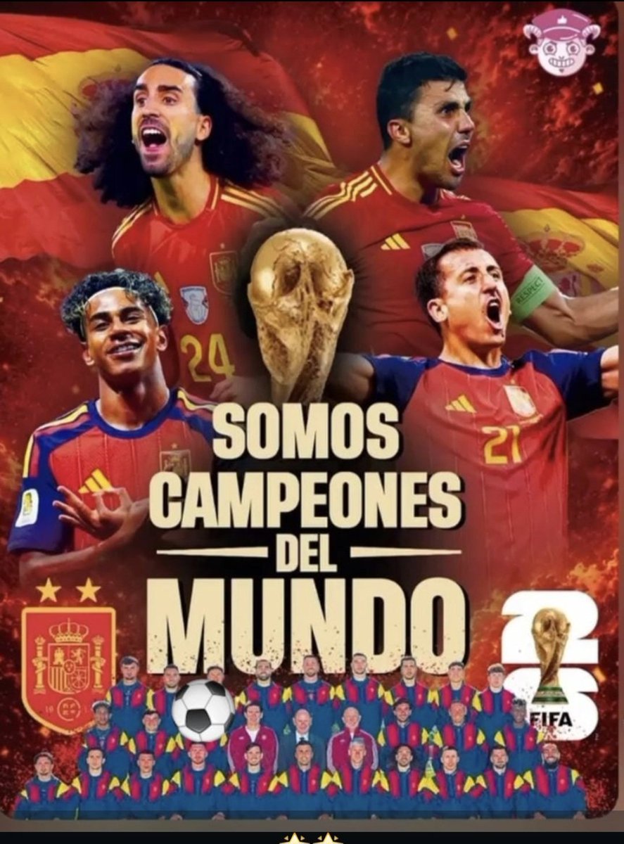 jcesar2346's tweet photo. Sí,  sí  y sí,  somos campeones del mundo. https://t.co/UsJ3wcR24e