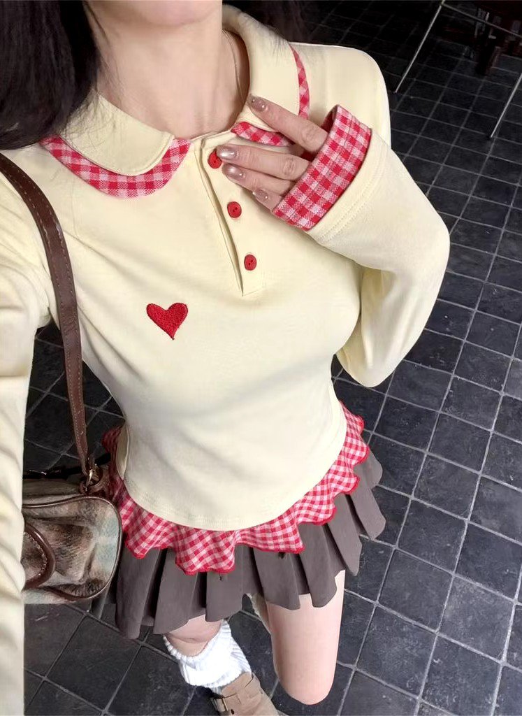 liapicksdaily's tweet photo. Suka bosen sama atasan kaos yang gitu-gitu aja modelnya...

Tapi, akhirnya nemu jugaa nih yang modelnya beda dari biasanya + lutcuuuuu bangett🎀🤏🏻 https://t.co/Dou2bvtTcl